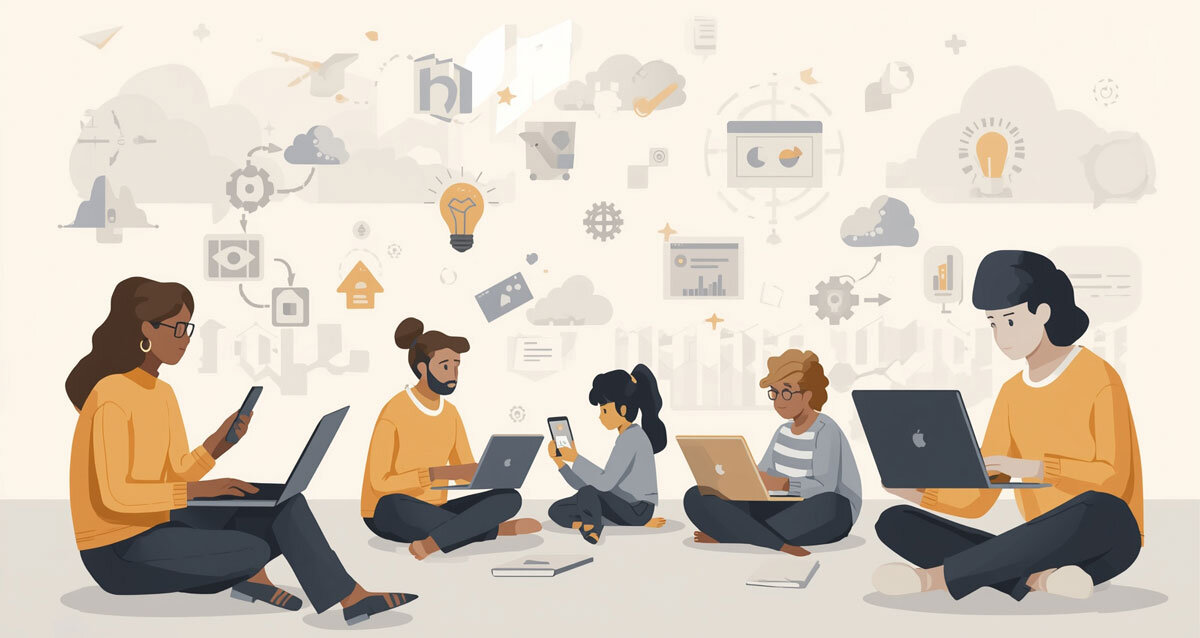 یادگیری الکترونیکی و تامین نیازهای انسانها در هر سن و سالی