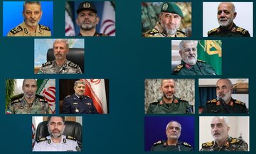 کدام فرماندهان نظامی در شش ماه گذشته تغییر کردند؟