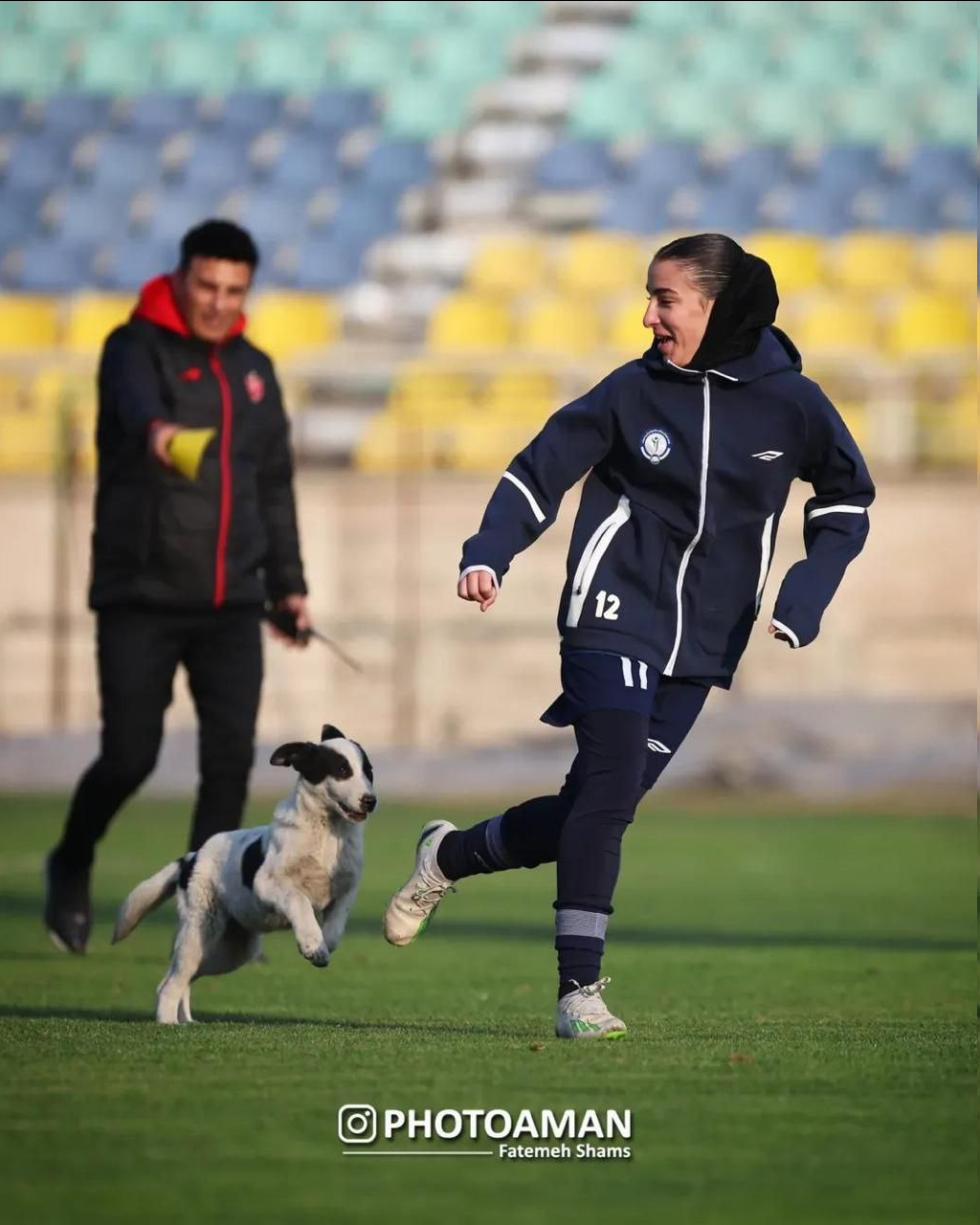 عکس| یک سگ بازی پرسپولیس – گلگهر را بهم ریخت