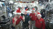 ببینید | پیام تبریک کریسمس فضانوردان از ایستگاه فضایی بین‌المللی