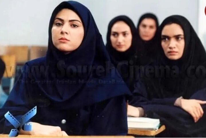 چهره «لاله اسکندری» ۲۴ ساله در اولین فیلمش در سال ۷۸