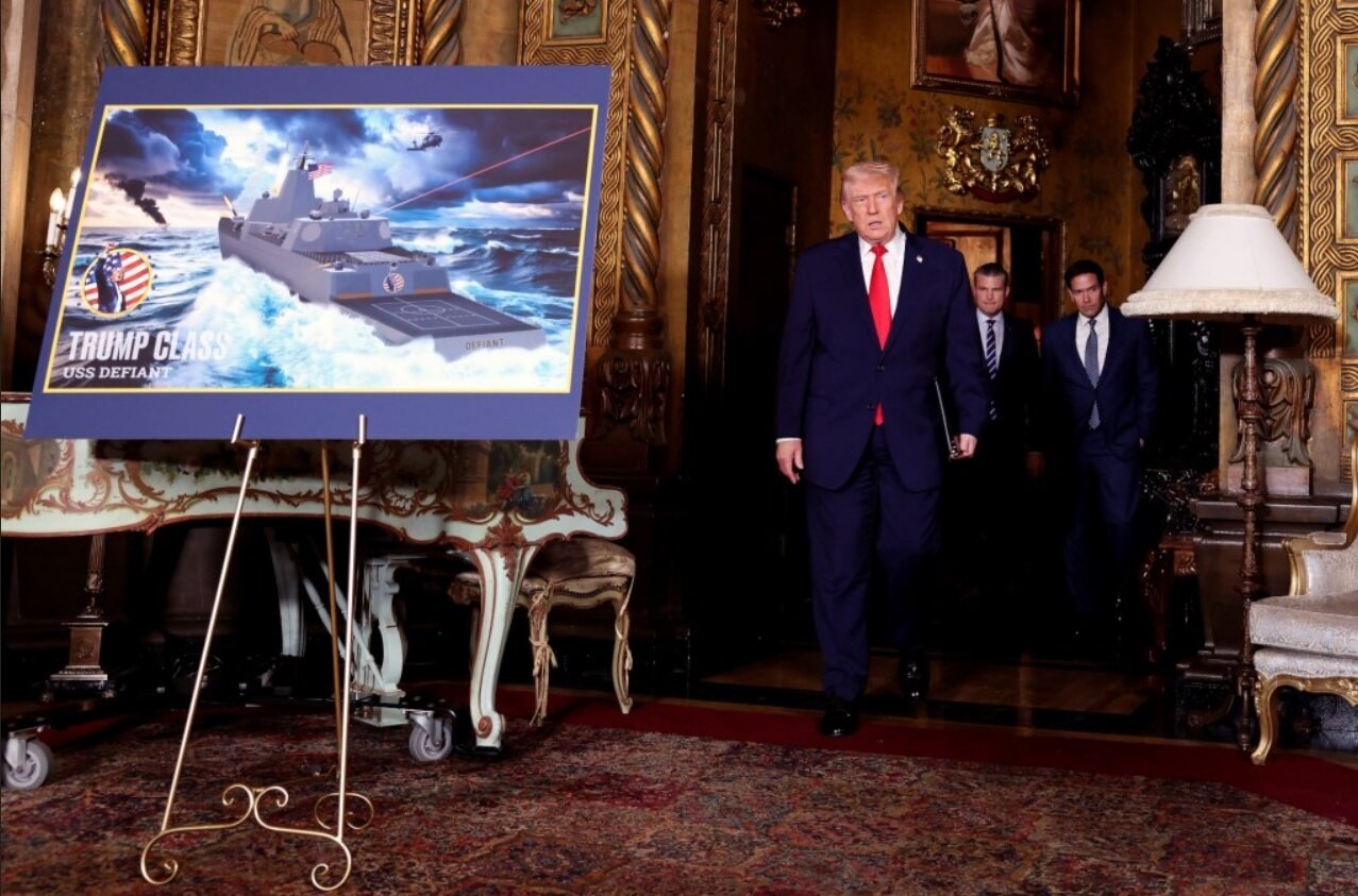 رونمایی از سلاحی که نام ترامپ را یدک می‌کشد