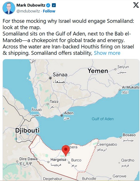 آنهایی که اقدام نتانیاهو را دستکم گرفتند؛ نقشه را ببینند /آیا امارات جاده صاف کن بیبی شده است؟ /خواب تازه اسرائیل برای شاخ آفریقا و تنگه بابالمندب