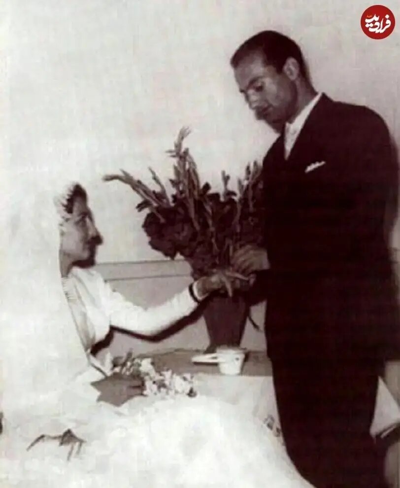 عکس/ علی شریعتی و پوران شریعترضوی در روز عروسیشان؛ سال ۱۳۳۷
