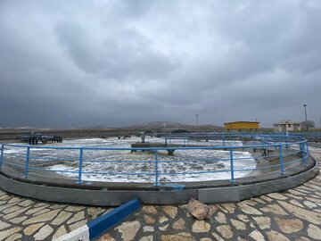 فعالیت مجدد تصفیه خانه فاضلاب شهری شهرستان کامیاران