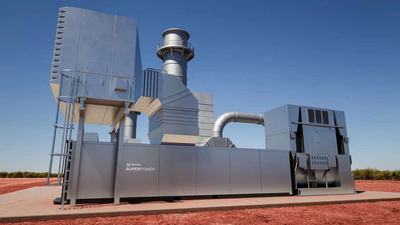 موتور جت مافوق صوتی که برق مراکز داده هوش مصنوعی را تأمین می‌کند