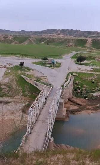 بارشهای شدید این پل تاریخی را ویران کرد