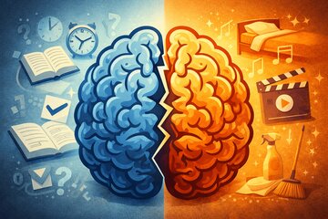 چرا موقع درس‌خواندن، همه کارها جذاب می‌شود؟