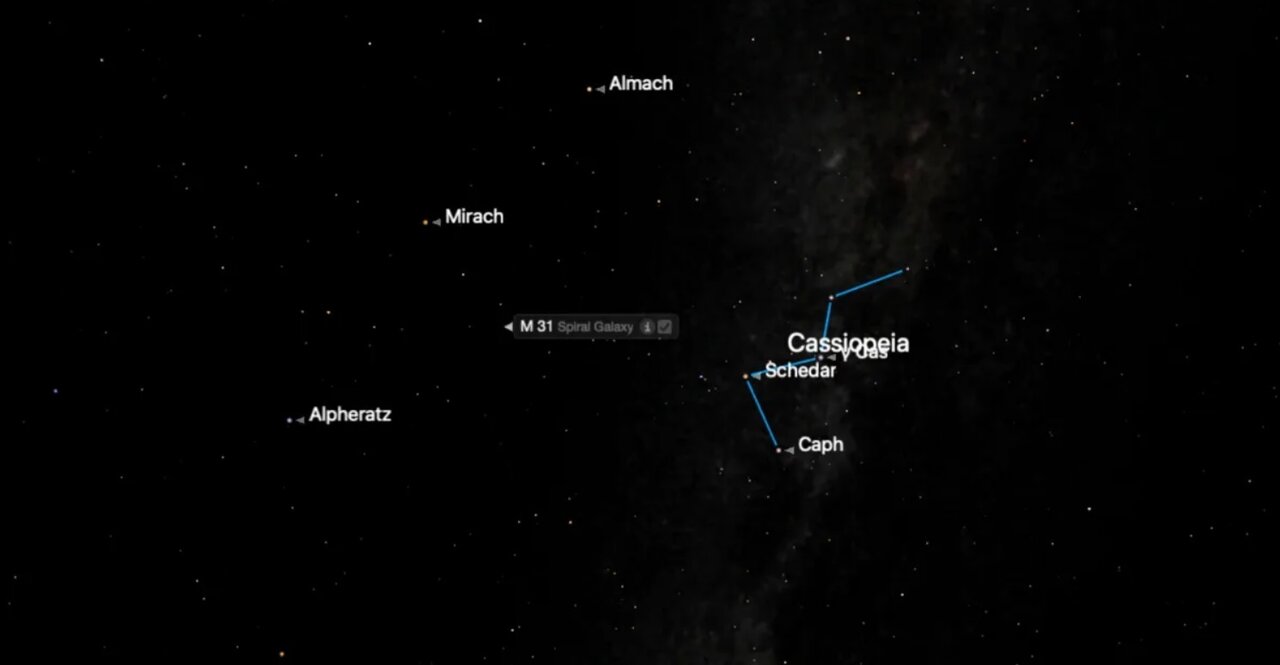 نقشه گنج در آسمان شب؛ از شکارچی تا ملکه