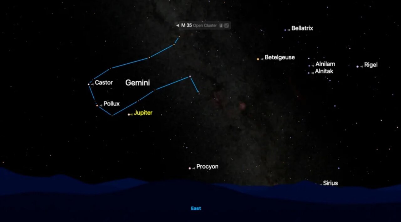 نقشه گنج در آسمان شب؛ از شکارچی تا ملکه