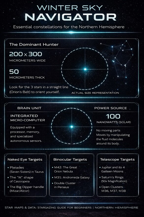 نقشه گنج در آسمان شب؛ از شکارچی تا ملکه