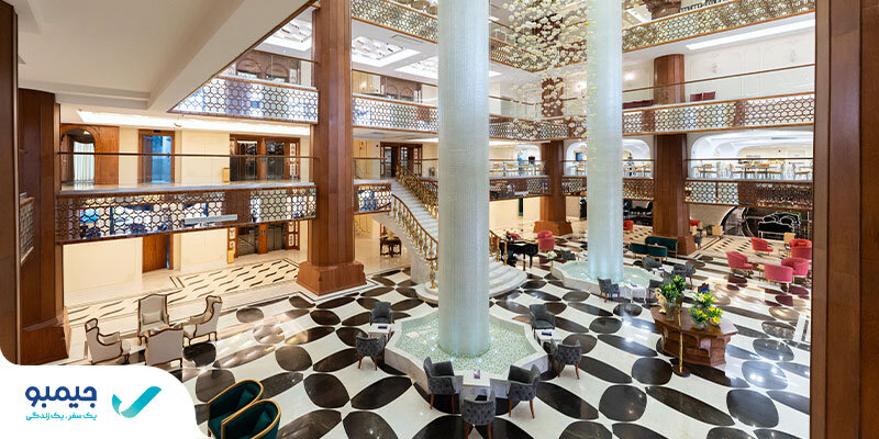 لابی هتل آسمان رویال کیش