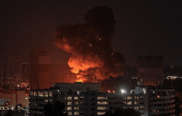 حمله پهپادی اوکراین به مسکو و غرب روسیه / چندین انفجار مهیت در کییفت