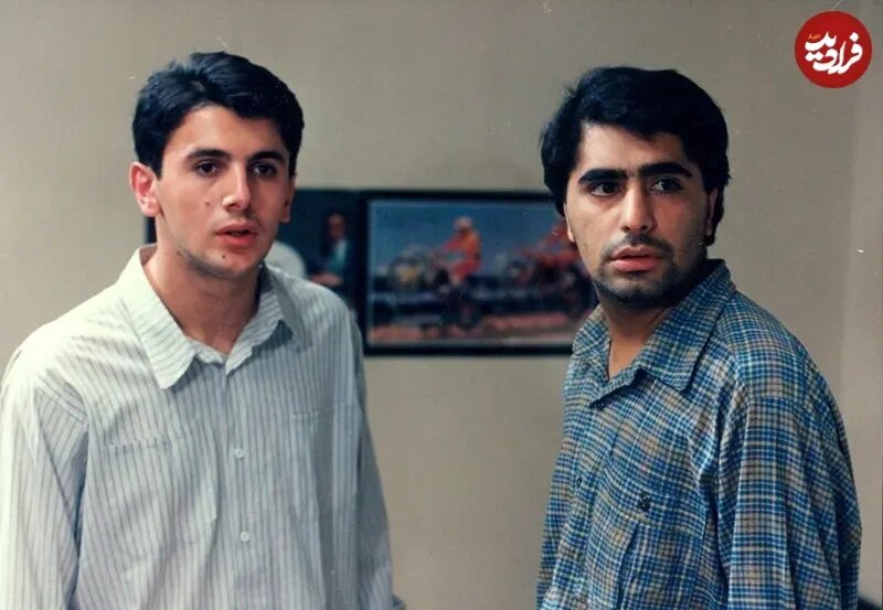 عکس | چهره رضا شفیعی جم ۲۲ ساله در اولین فیلمش در کنار امین حیایی
