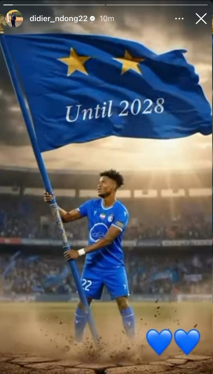 عکس | تمدید قرارداد ستاره جنجالی استقلال تایید شد!