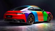 تغییر رنگ خودرو در لحظه / قدم بعدی پورشه در شخصی‌سازی