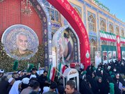حضور تاریخی مردم در ششمین سالگرد شهادت حاج قاسم / مزار سردار دلها در حلقه مهر ملت ایران