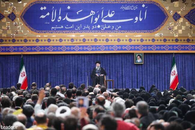 ببینید | حاشیههای دیدار عیدانه با رهبرانقلاب