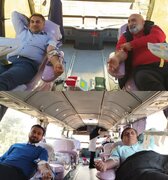 اهدای خون کارکنان مخابرات لرستان تجلی مسئولیت اجتماعی و همدلی انسانی