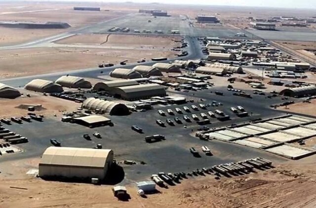 حرکت ۱۵۰ کامیون آمریکایی از عین الاسد حامل سرباز و تجهیزات جنگی