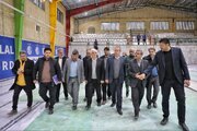 بازدید استاندار خراسان شمالی از روند آماده‌سازی محل برگزاری مسابقات بین‌المللی کوراش