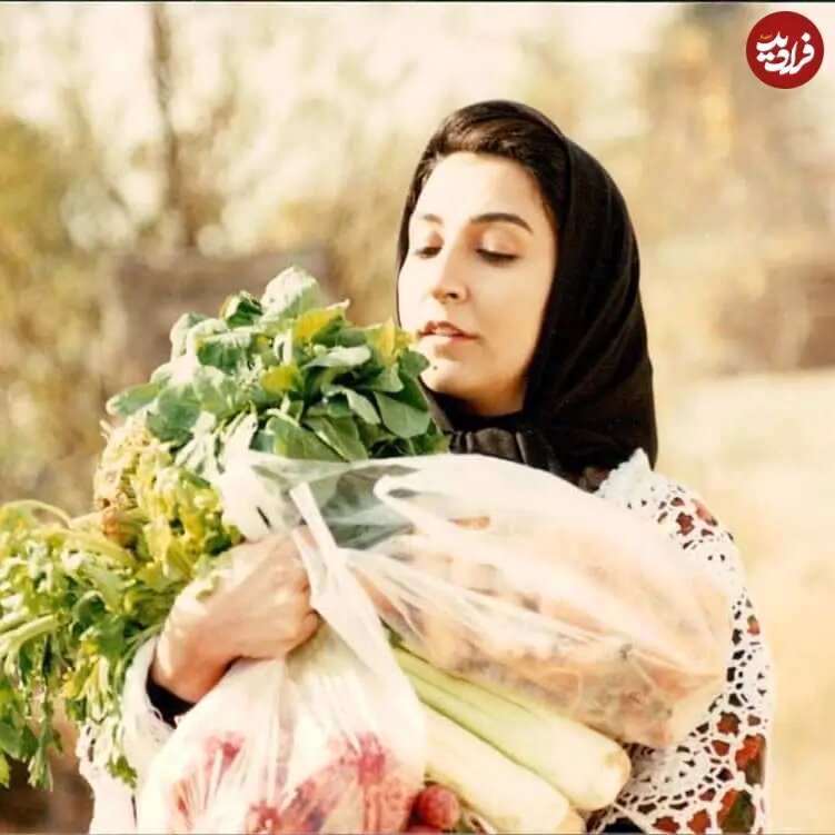 مرجانه گلچینِ ۲۴ ساله در دهمین فیلم‌اش، سال ۱۳۷۱/ عکس