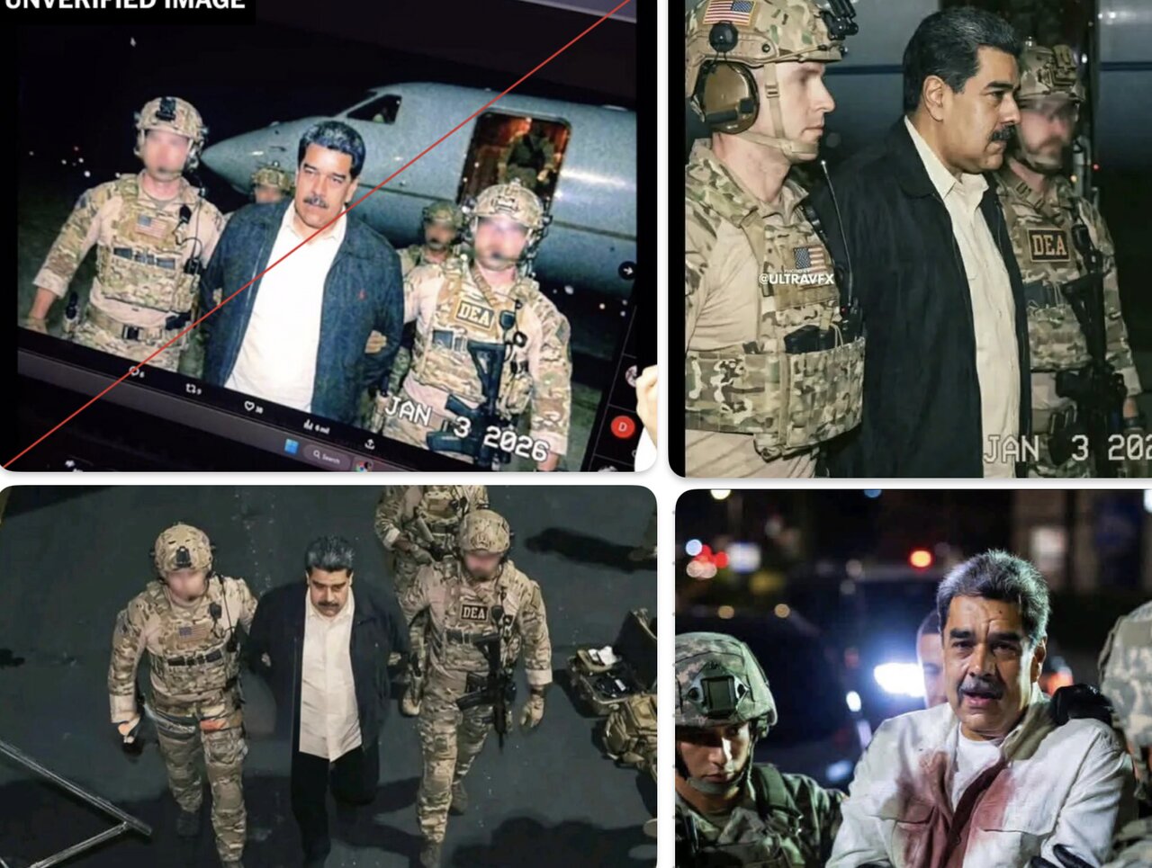 «دیپ‌فیک‌های» مادورو چگونه ساخته شد و چطور می‌توان آن‌ها را تشخیص داد؟ / جنگی فراتر از حمله نظامی؛ تولید ۱۱۱ میلیون محتوای جعلی در ۲۴ ساعت