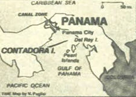 تبعید شاه به پاناما و نگرانی توریست‌ها از امنیت جزیره کنتادورا؛ دی ۵۸ + عکس و جزئیات