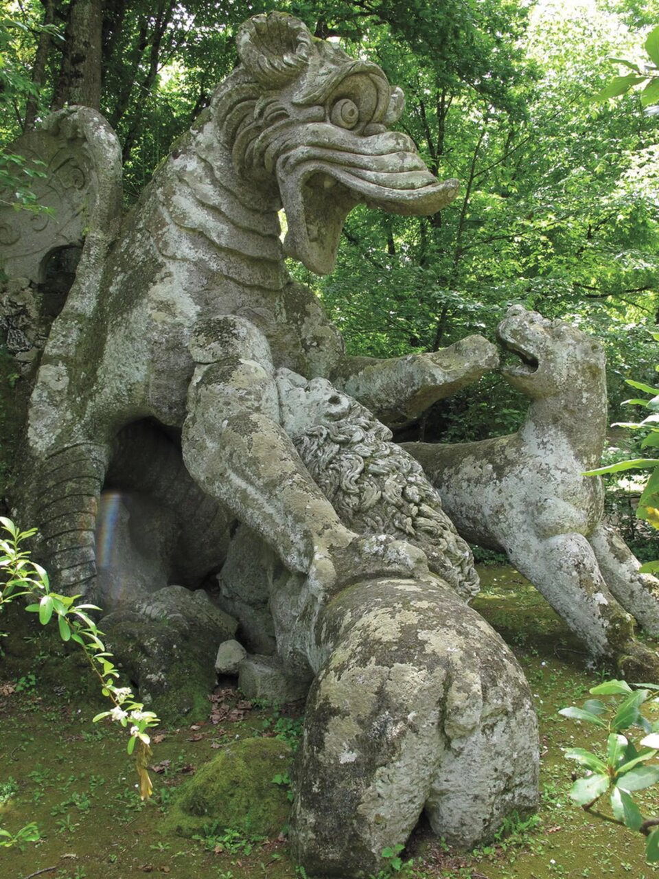 باغ هیولاهای ساکرو بوسکو/ مخوفترین باغ ایتالیا که سالوادور دالی عاشقش بود!