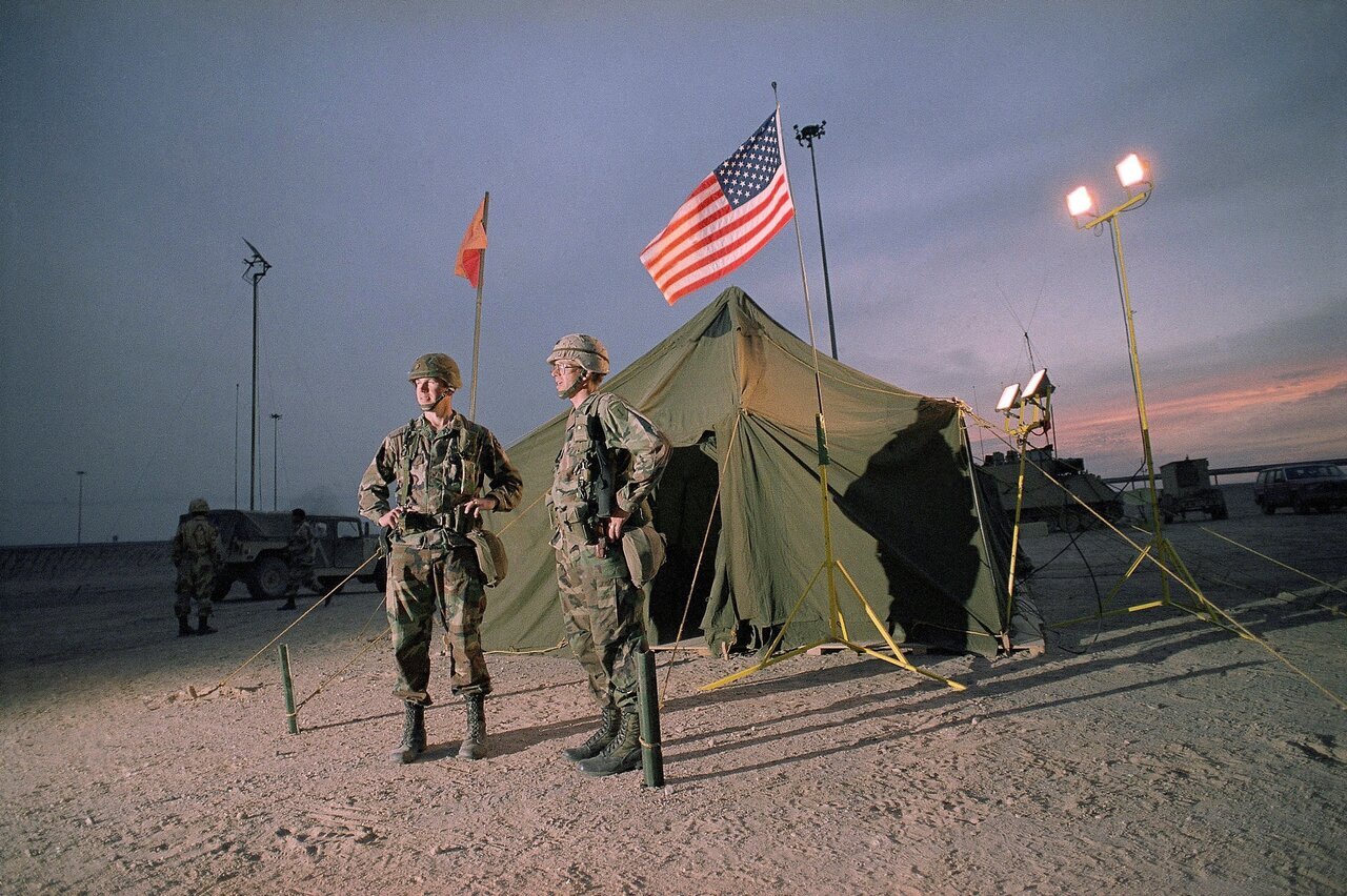 ببینید| استقرار تیپ ۱۰۱ هوابرد آمریکا در اربیل