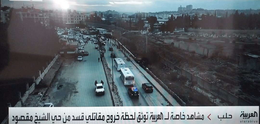 کُردها از شهر حلب خارج شدند/ مظلوم عبدی اطلاعیه صادر کرد / عکس