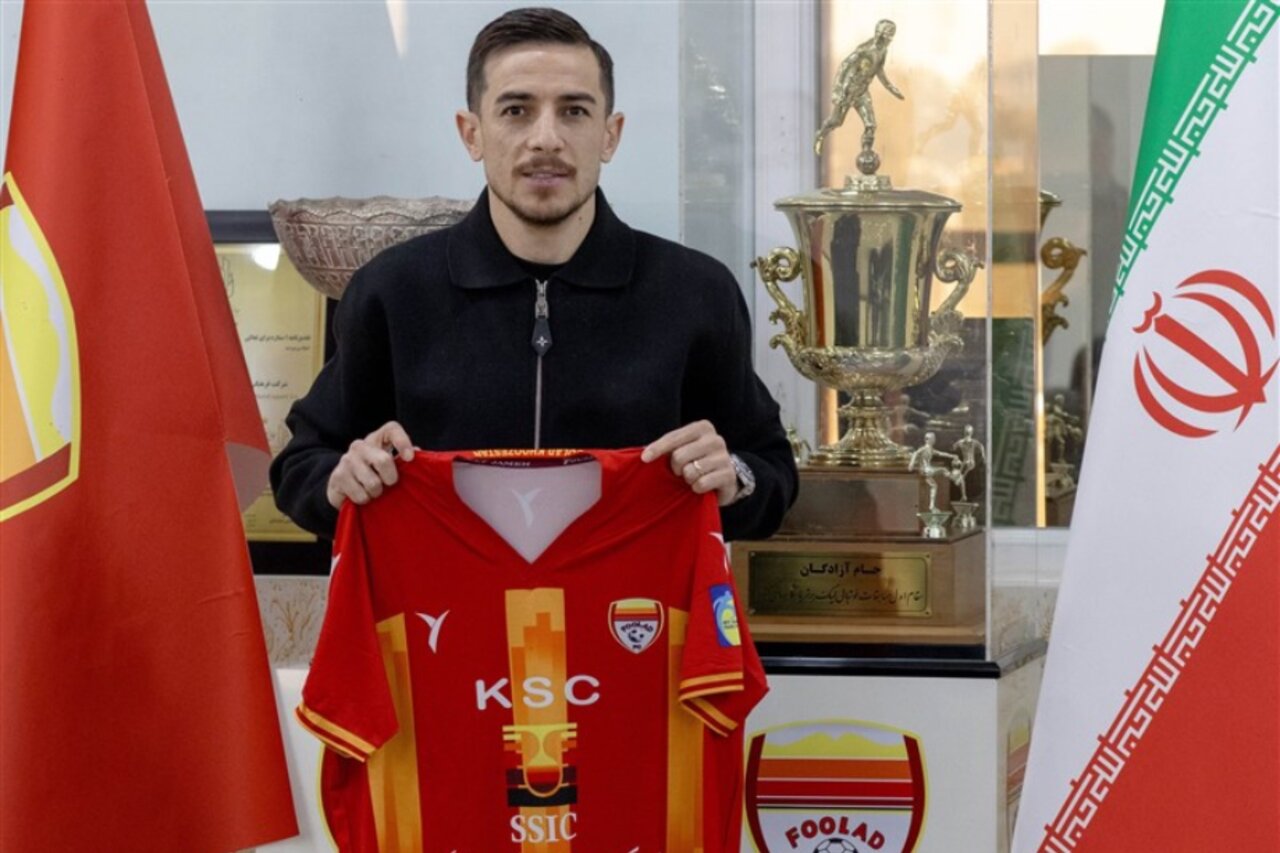 عکس | وینگر پرسپولیس به فولاد پیوست