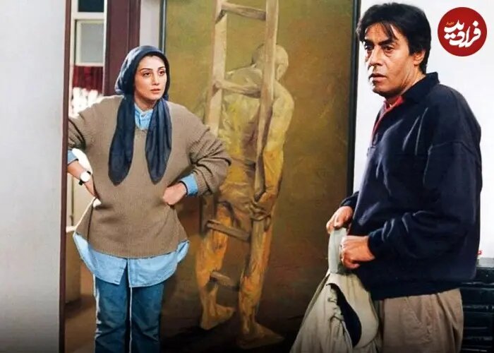 عکس | تصویری از هدیه تهرانی» در ۲۹ سالگی کنار خسرو شکیبایی در سال ۸۰