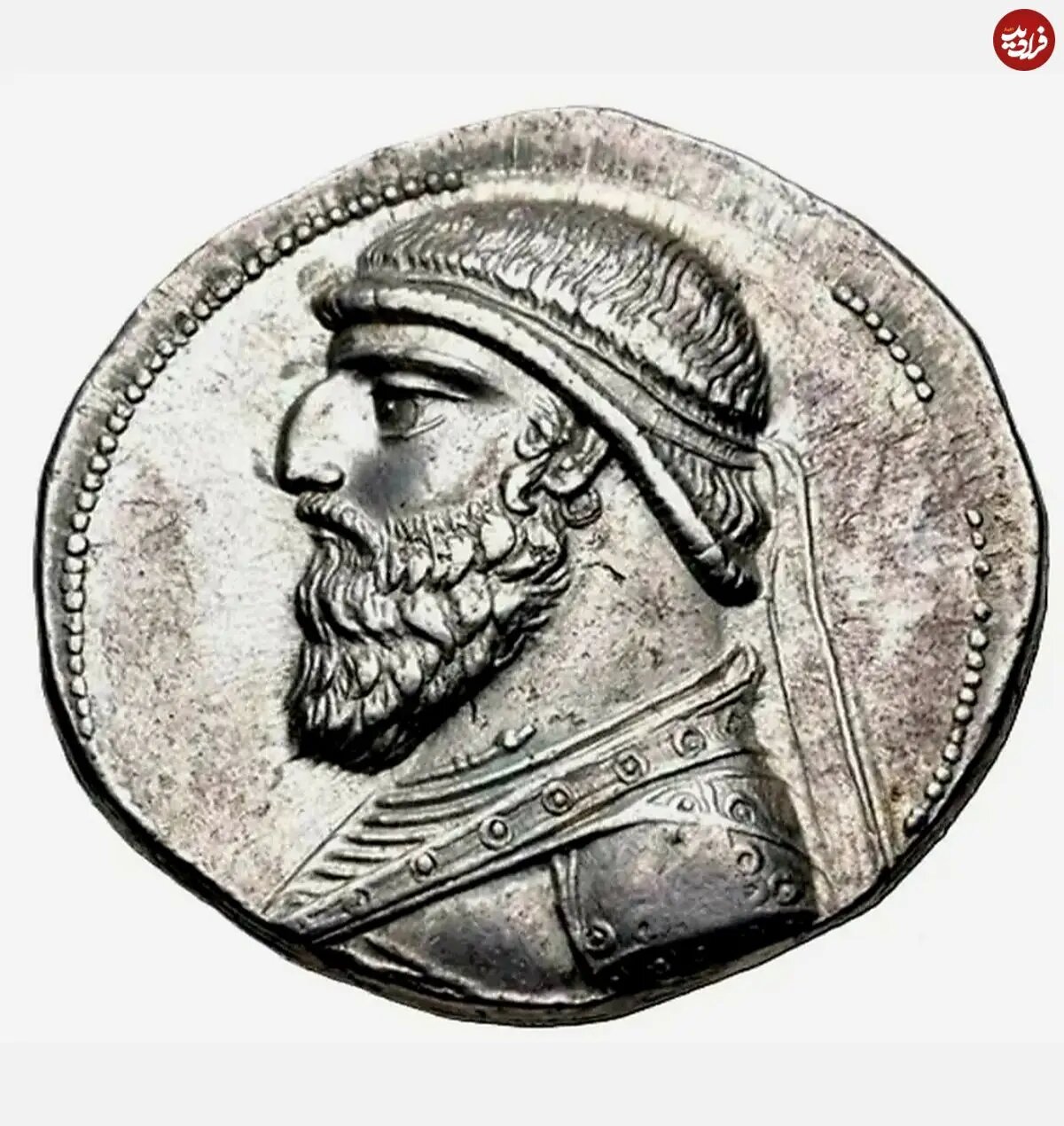 عکس/ سکه مهرداد دوم اشکانی
