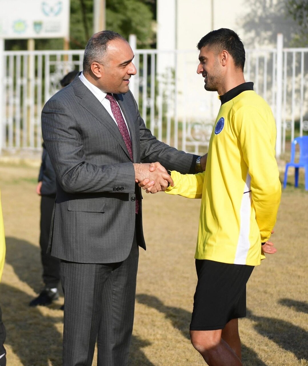 عکس | علیرضا منصوریان در کنار خرید ایرانی الطلبه