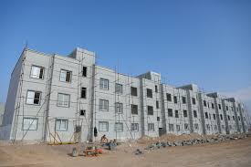 مسکن ملی شهرک شهید سلیمانی اردبیل در مراحل تکمیلی است