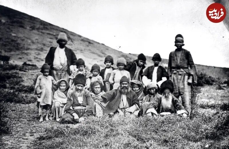 عکس/ اهالی کلاردشت در حال تماشای اردوی ناصرالدینشاه