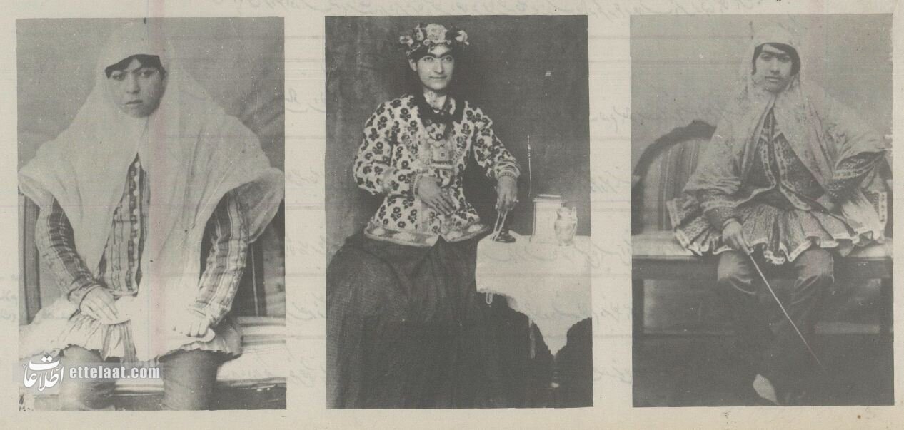 عکسهای کمتر دیده شده از زنان ناصرالدینشاه