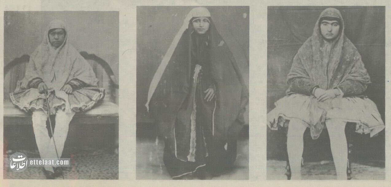 عکسهای کمتر دیده شده از زنان ناصرالدینشاه