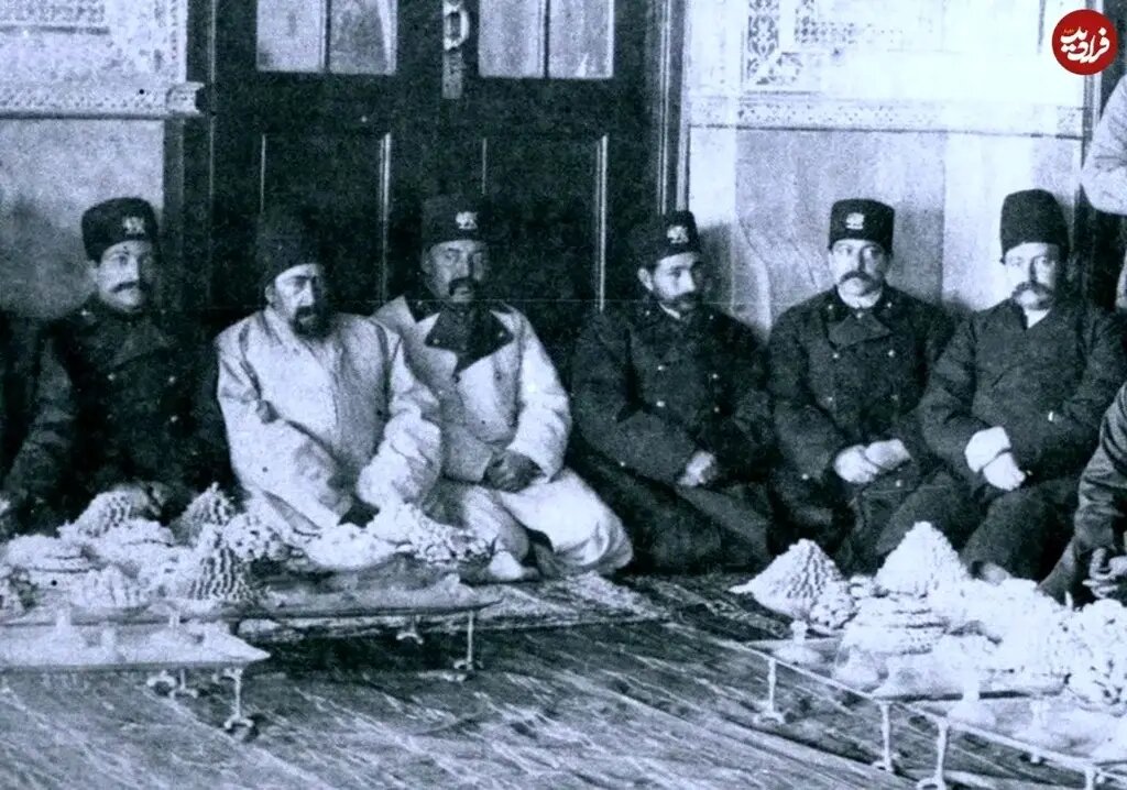 عکسهایی از مراسم عروسی اخترالدوله، دختر ناصرالدینشاه با ملیجک