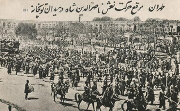 عکس/ دیپلمات‌های خارجی در تشییع‌جنازه ناصرالدین‌شاه