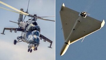 پهپاد شاهد بروزرسانی شد / زمین‌ زدن بالگردهای تهاجمی با پهپاد