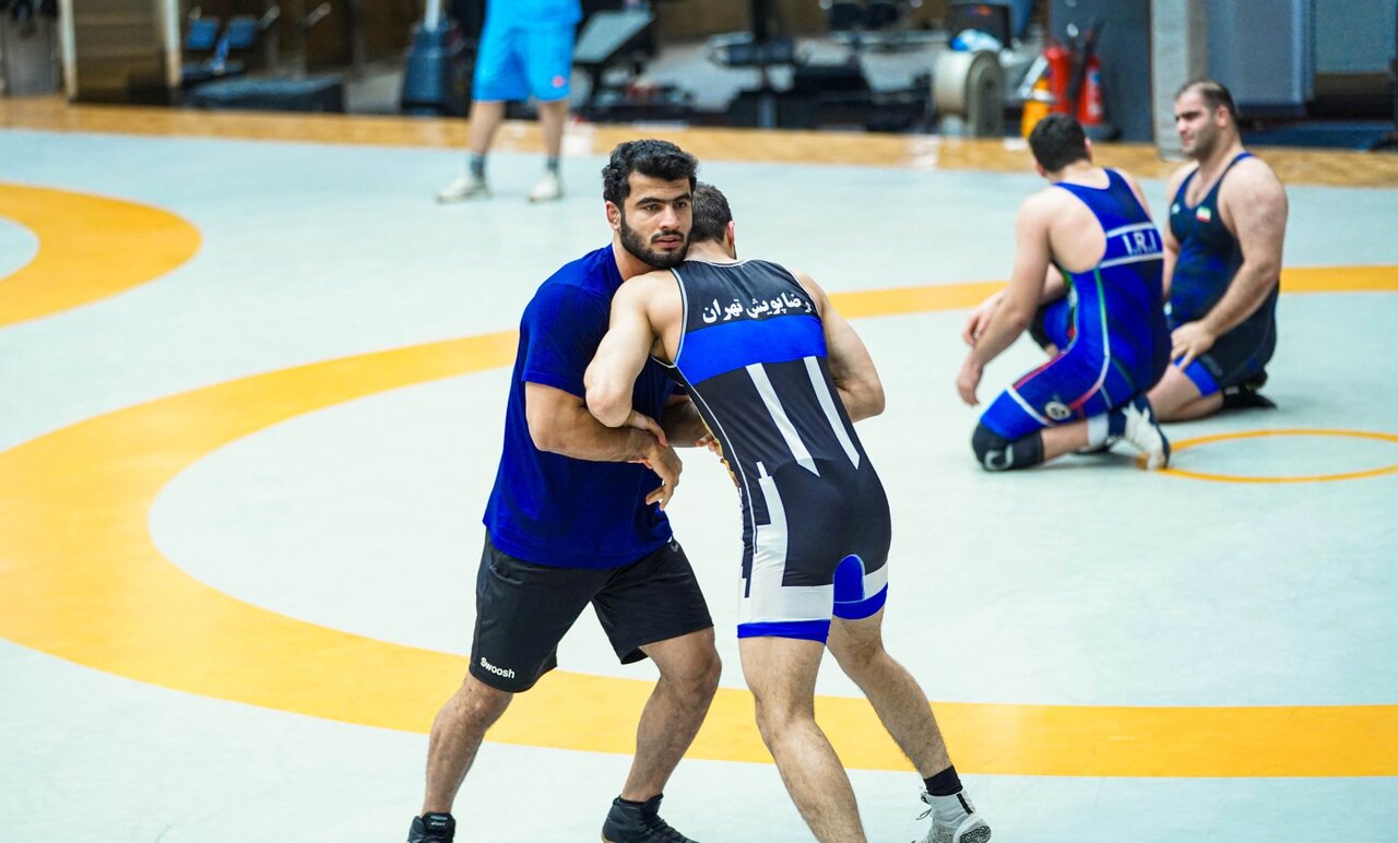 عکس | بازگشت مدال‌آور المپیکی ایران به کشتی بعد از ۴ ماه