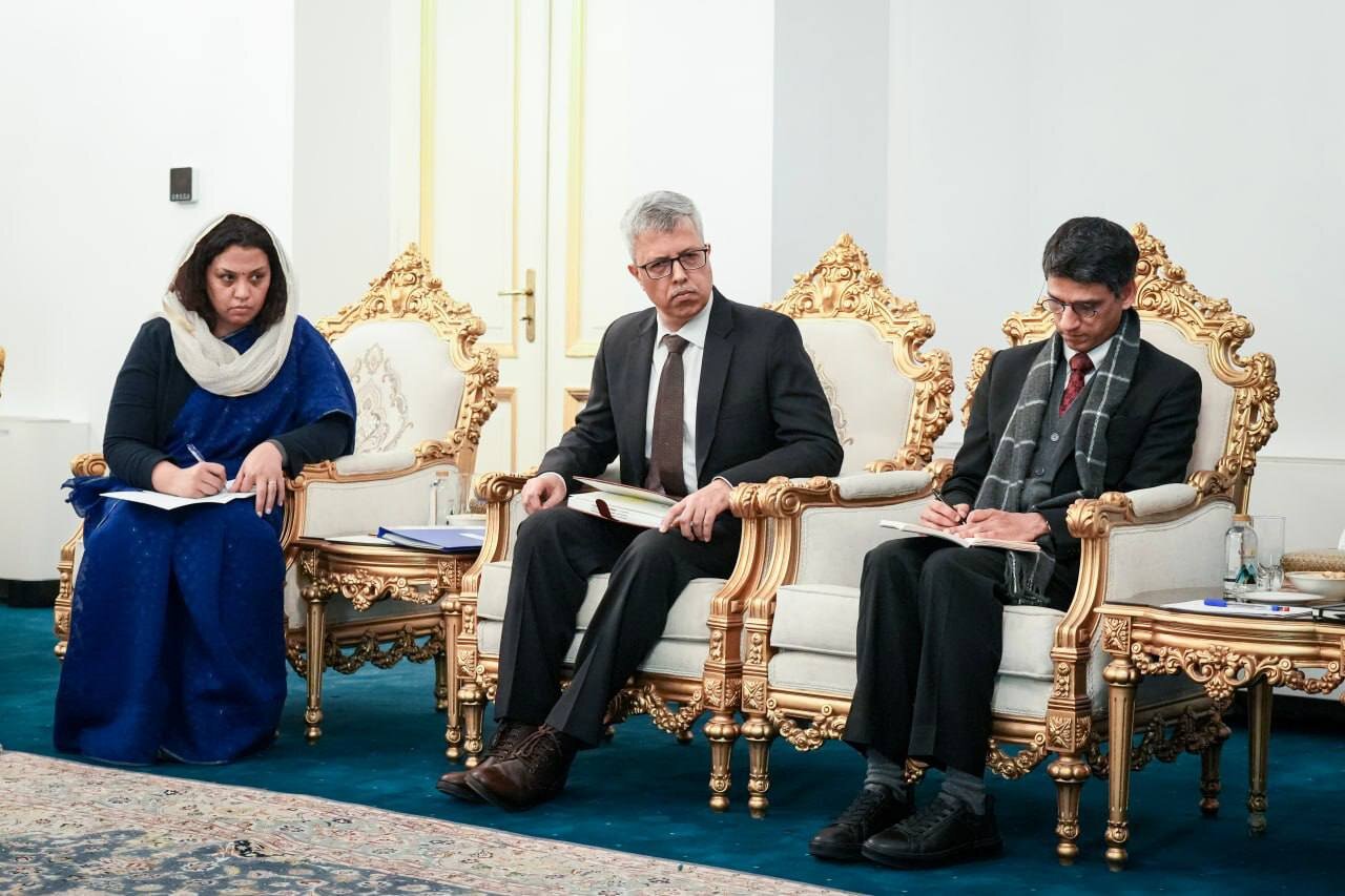 دیدار و رایزنی امروز لاریجانی با مقام امنیتی هند + عکس