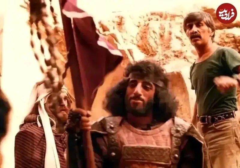 گریم جالب علیرضا خمسه در فیلم بهرام بیضایی 44 سال پیش