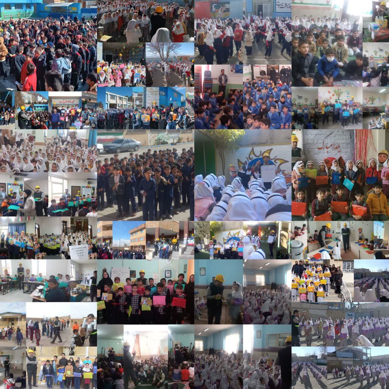 آغاز دورههای آموزشی طرح همیار گاز برای دانشآموزان ابتدایی در لرستان با شرکت ۱۵ هزار نفر ساعت. آغاز دورههای آموزشی طرح همیار گاز برای دانشآموزان ابتدایی در لرستان با شرکت ۱۵ هزار نفر ساعت.