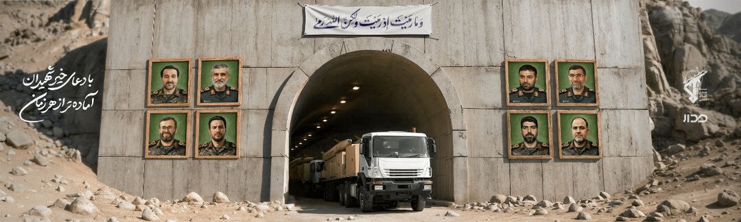 انتشار طرح تصویری معنادار هوافضای سپاه پس از تهدیدات اخیر آمریکا