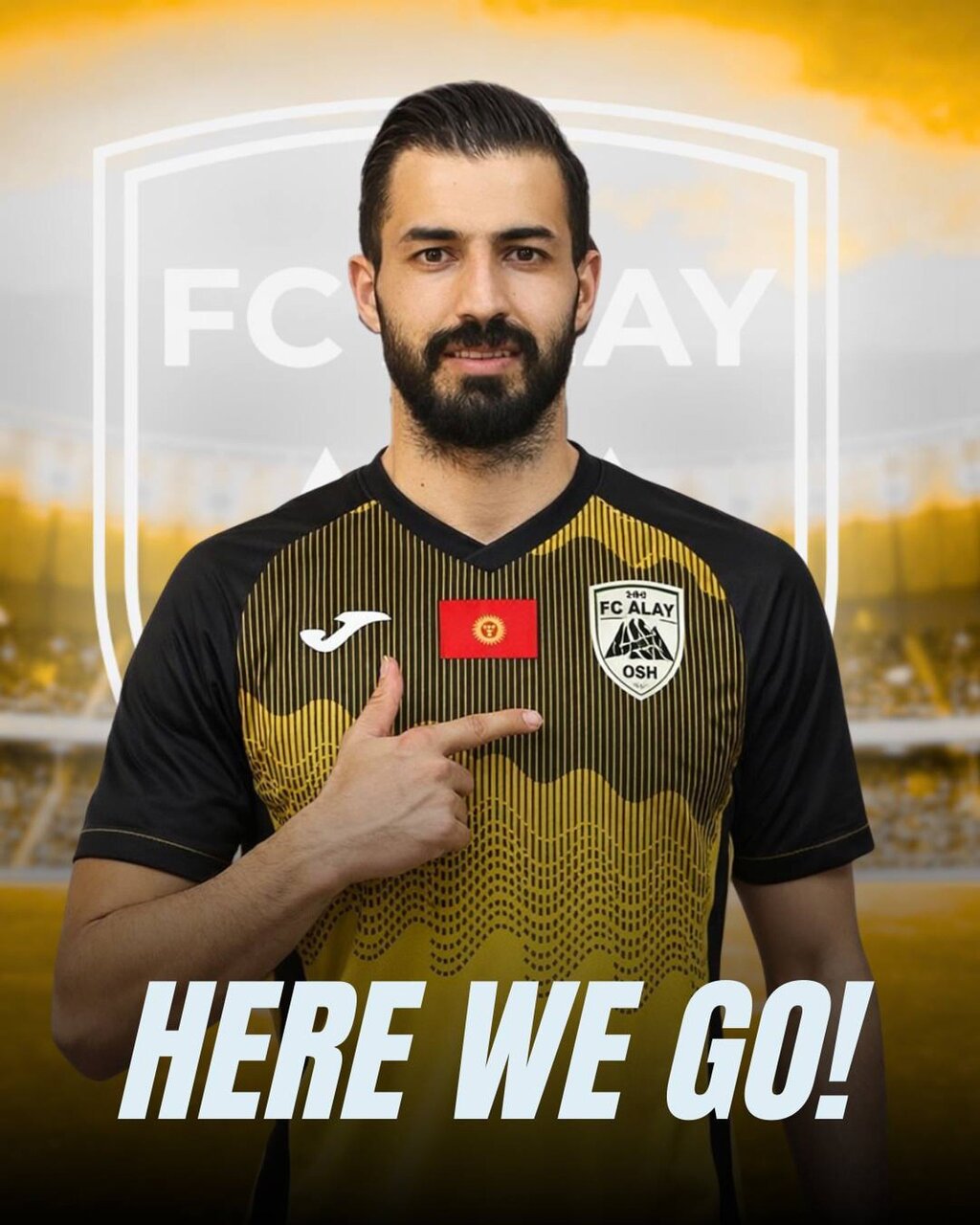 عکس | هافبک سابق پرسپولیس و استقلال در لیگ قرقیزستان!