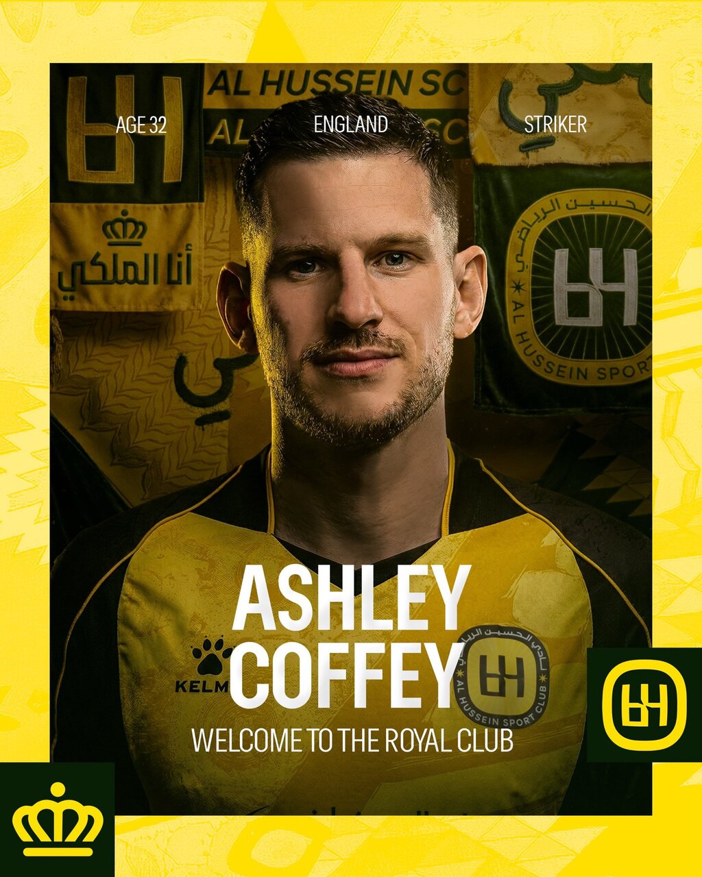 عکس | خرید مهم حریف آسیایی استقلال؛ مهاجم انگلیسی در اردن