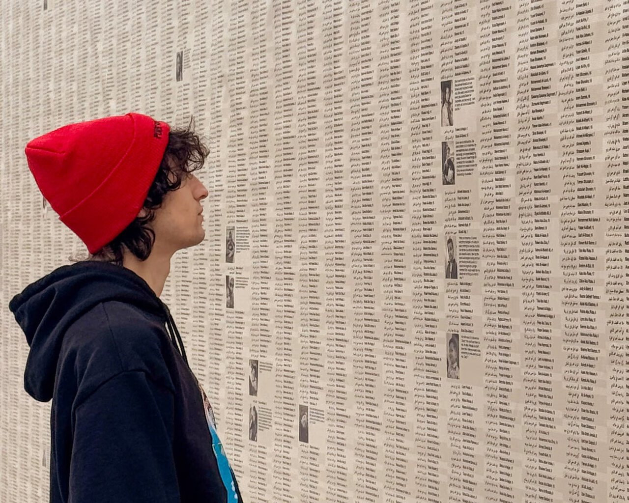 «دیوار اشک‌ها» در بروکلین؛ یادبودی برای بیش از ۱۸ هزار کودک کشته‌شده در غزه